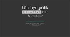 Desktop Screenshot of kutahyagrafik.com